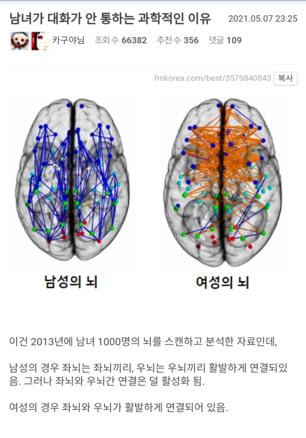 남녀 대화가 안 통하는 과학적인 이유.JPG