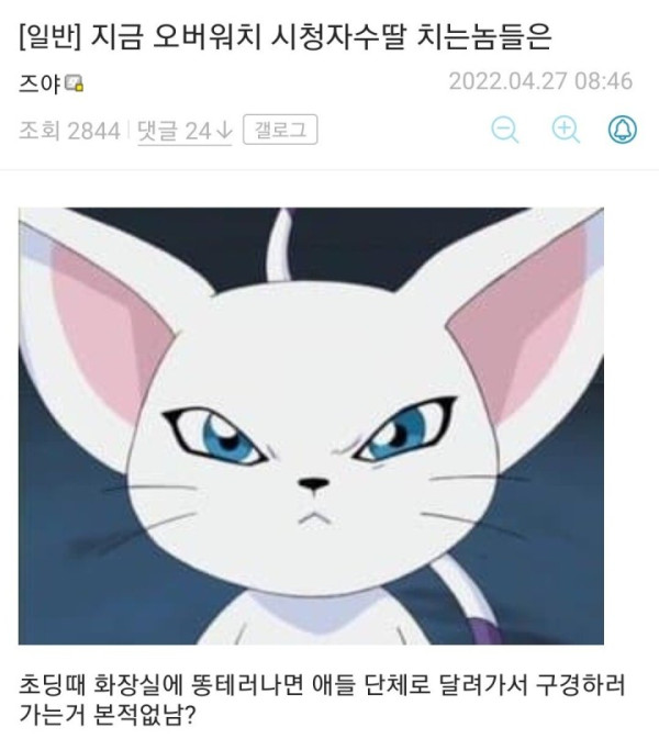 오버워치 시청자 폭증... 디씨 일침