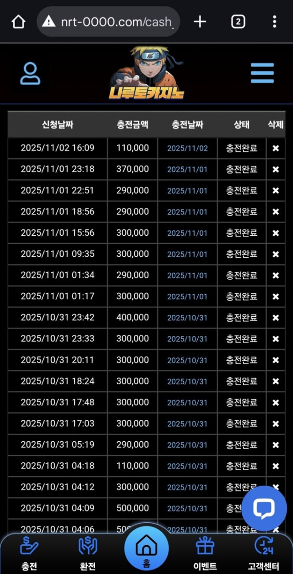 나루토카지노 이용후기