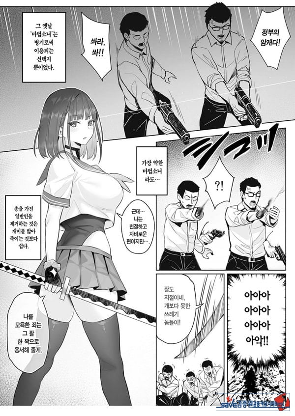 전직 마법소녀의 업무편 청