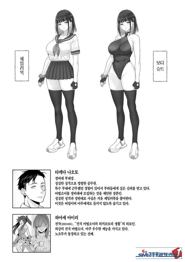 전직 마법소녀의 업무편 청